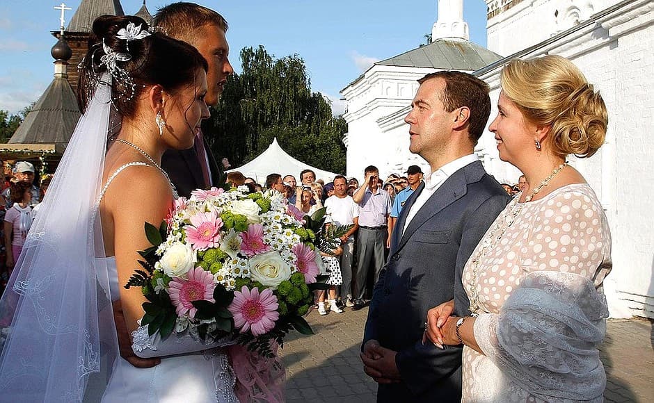 Image for Dmitry Medvedev's Enduring Love Story: A Lifelong Partnership with Svetlana Medvedeva