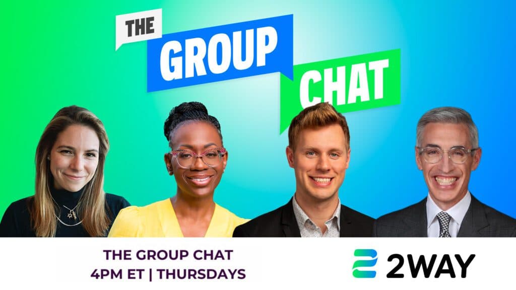Image for "The Group Chat" Returns to 2WAY for Live Political Discourse