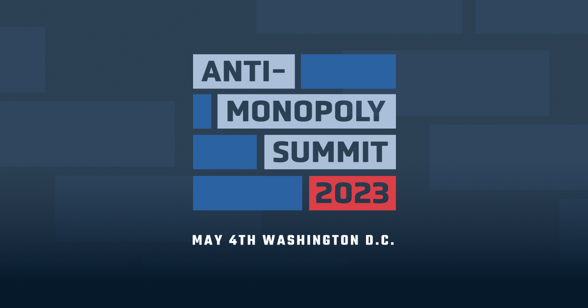 Image for Rep. Jayapal Kicks Off Day Two of Anti-Monopoly Summit, Highlighting Fight Against Corporate Power