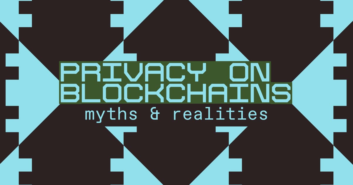 Image for a16z Crypto Article Debunks 6 Key Blockchain Privacy Misconceptions