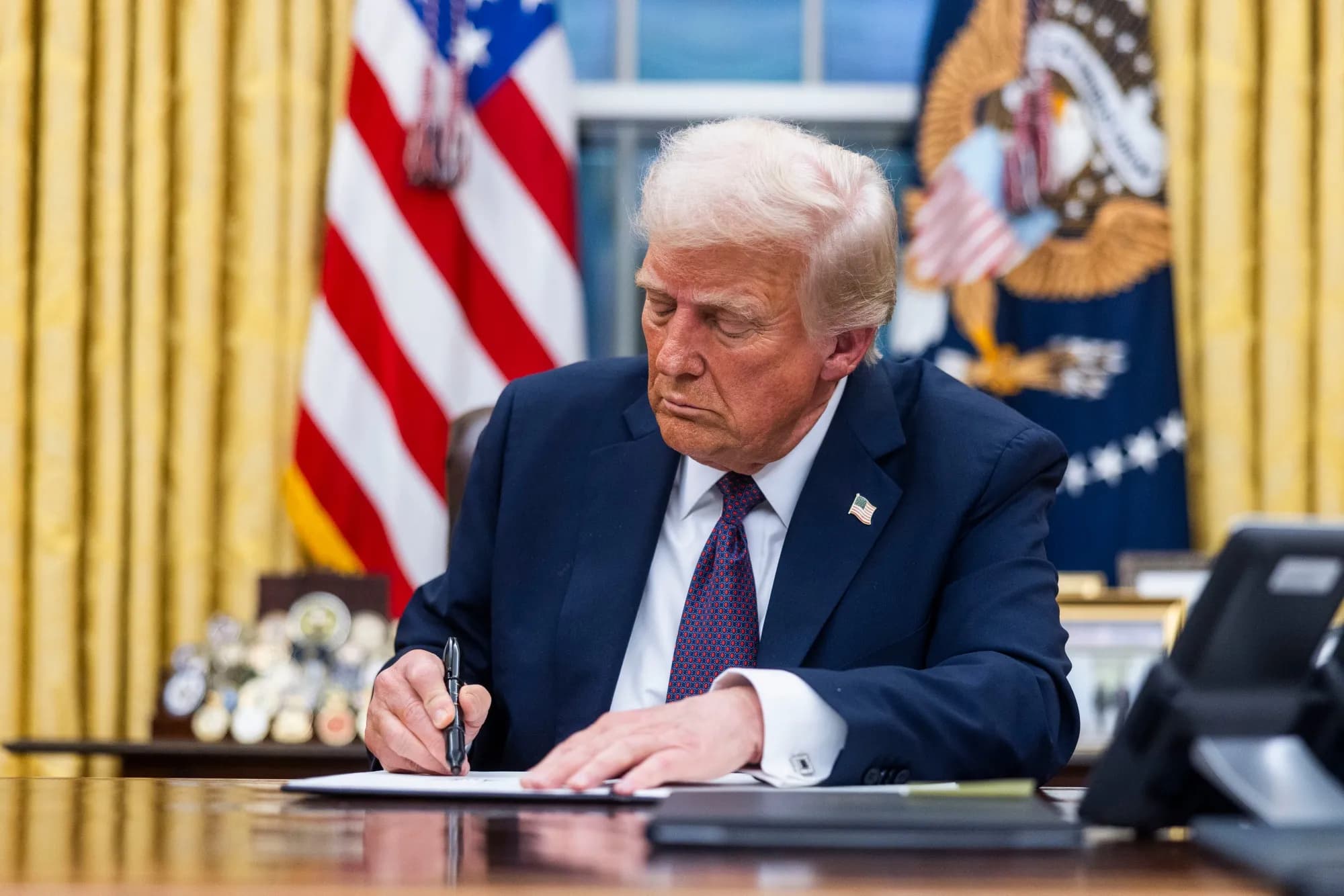 Image for President Trump's 8 Second-Term Emergency Declarations Spark Renewed Debate on Executive Authority