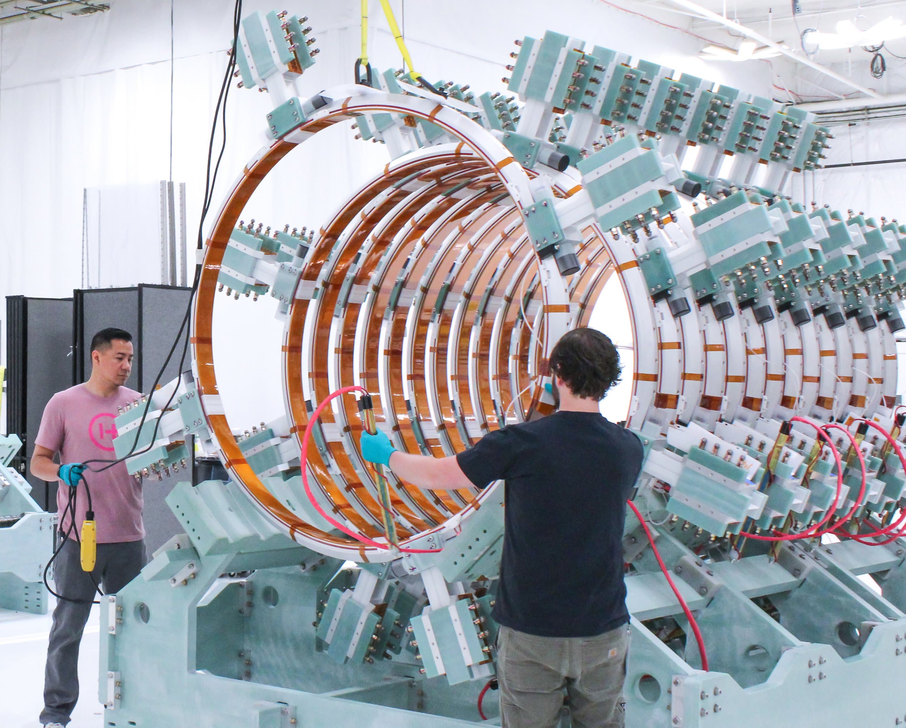 Image for Helion's Capacitor Kitchen Stores 50 Megajoules for Fusion Energy Breakthrough