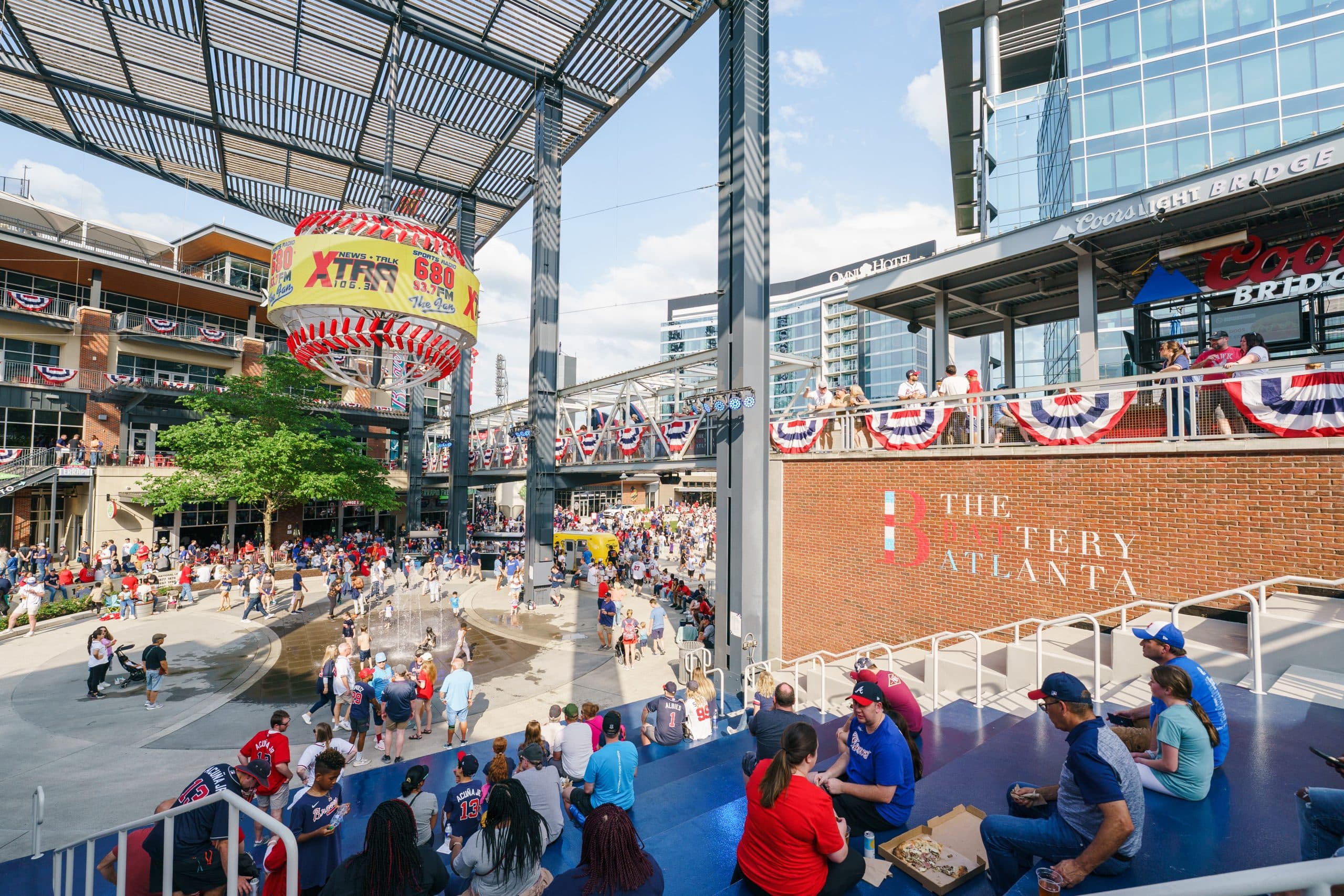 Image for The Battery Atlanta Revenue Jumps 49% to $25 Million in Q2, Real Estate Valued Over $1 Billion