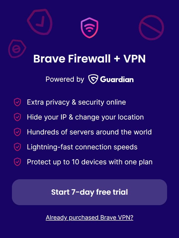 Image for Brave Browser Highlights Integrated VPN and Privacy Features for 66 Million Monthly Users