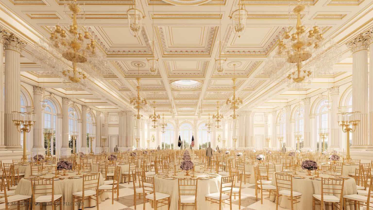 Image for Trump's $200 Million White House Ballroom Plan Surfaces Amid Public Concerns Over High Prices