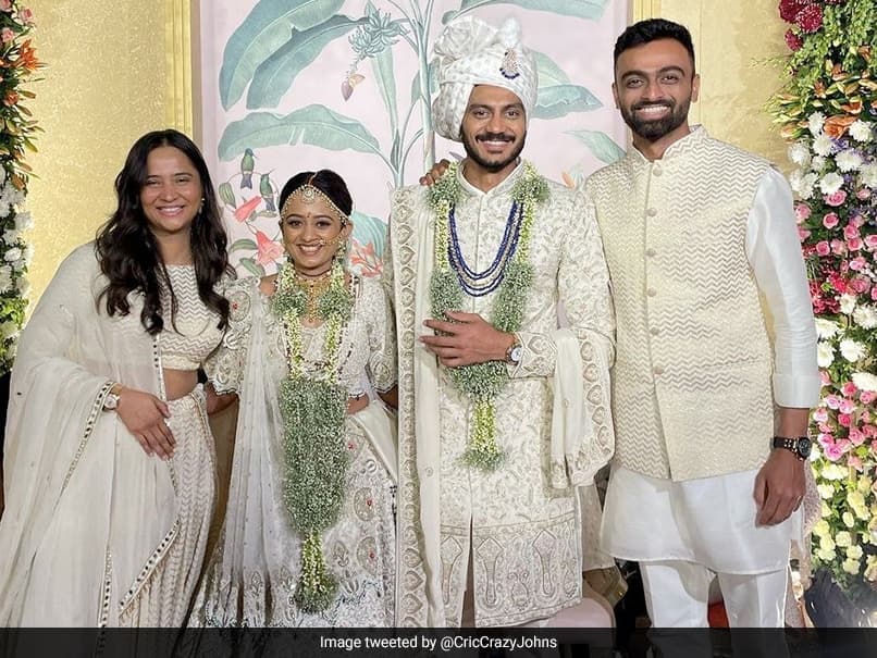 Image for Axar Patel's Enduring Love Story: From Longtime Girlfriend to Welcoming Son Haksh with Meha Patel