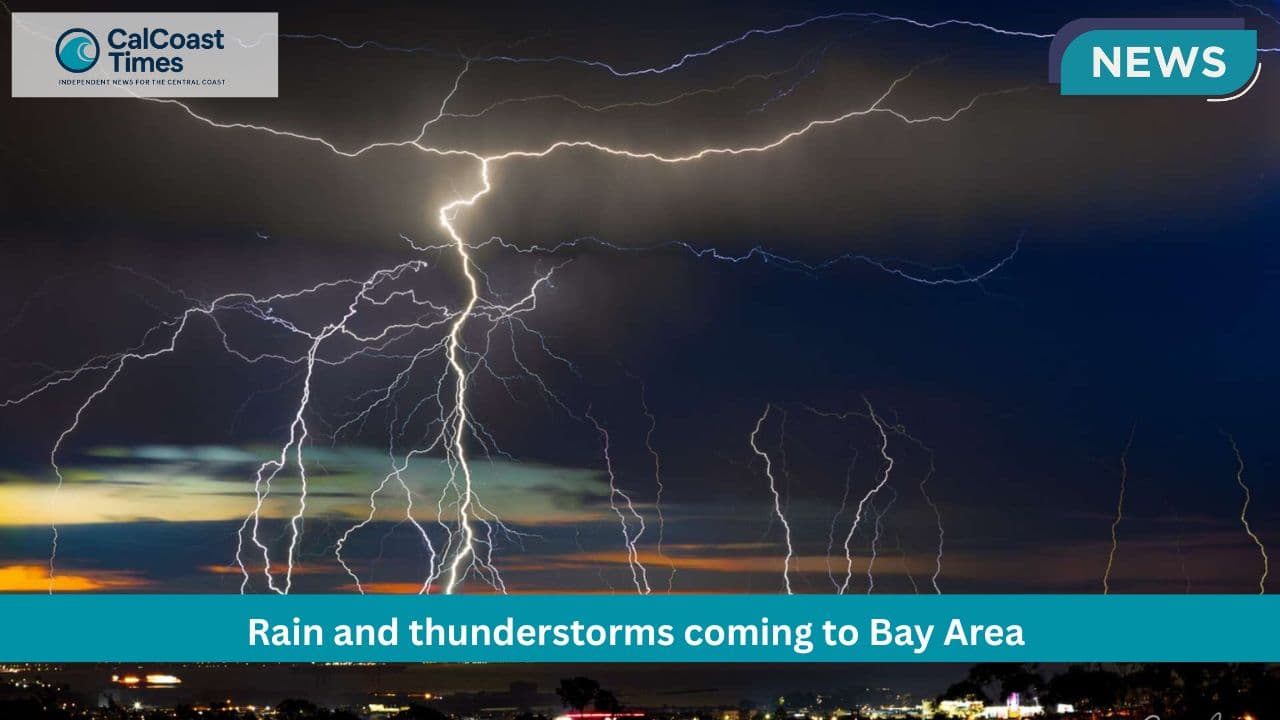 Image for Bay Area Faces Thunderstorm Threat and Wildfire Risk by Wednesday Morning