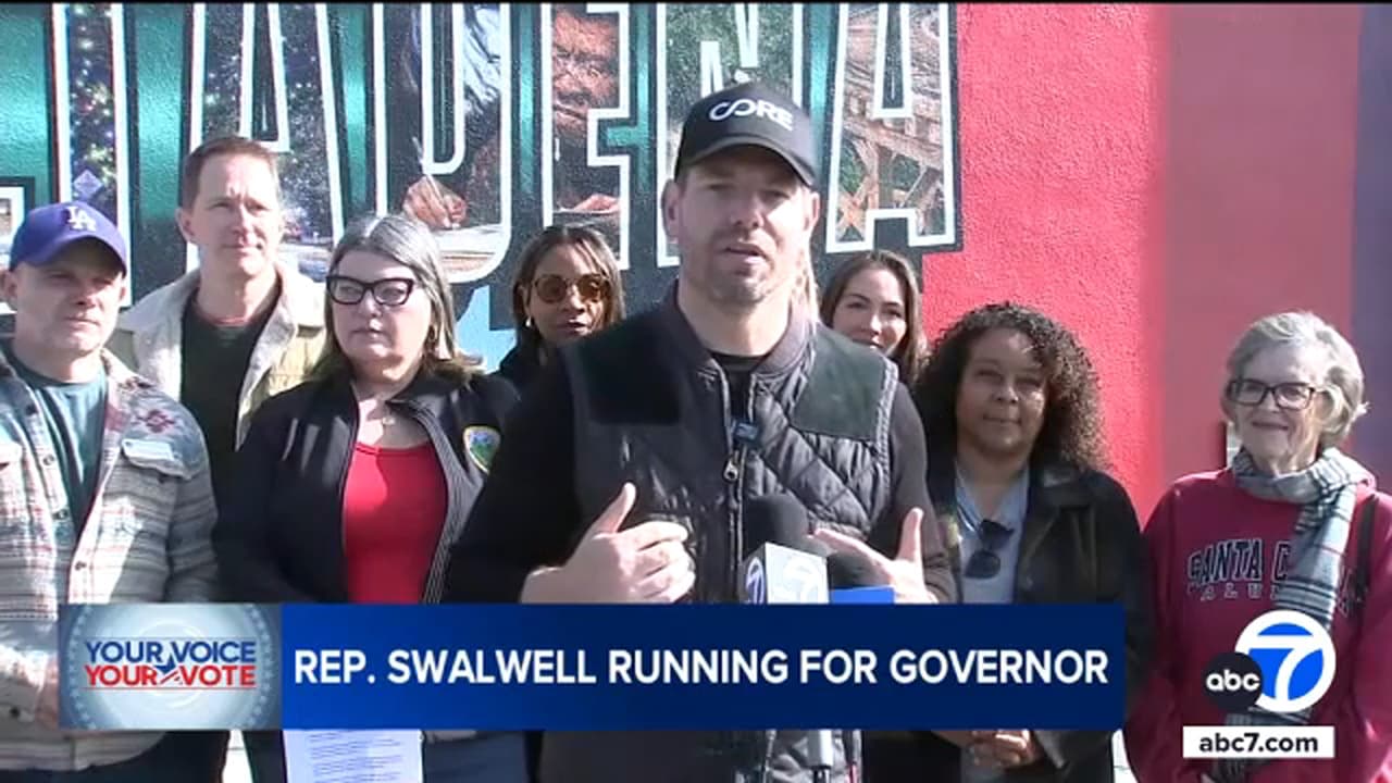 Image for California Gubernatorial Candidate Eric Swalwell Proposes Phone Voting to 'Max Out Democracy'