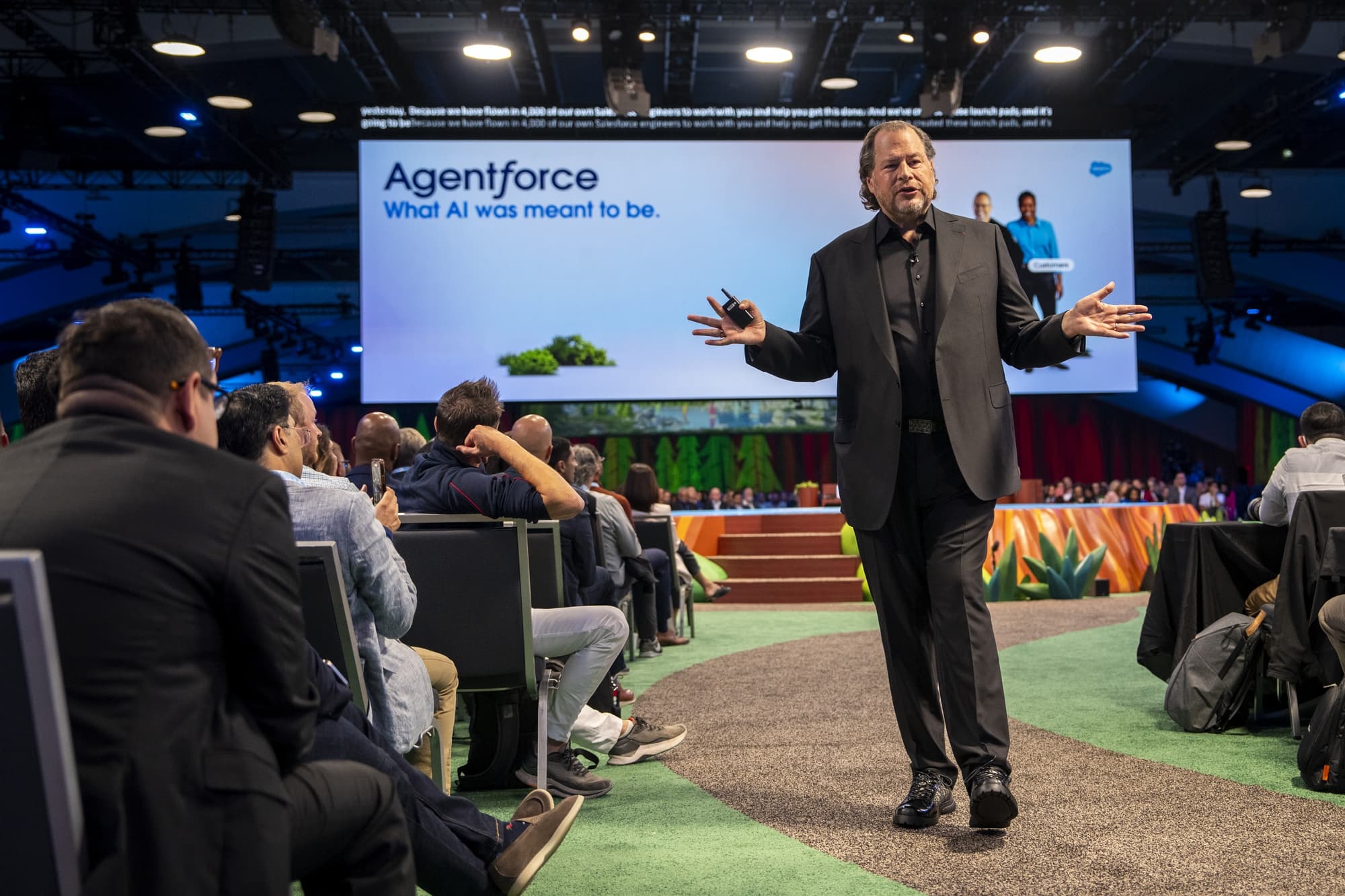 Image for Salesforce CEO Marc Benioff: All Software to Be 'Agentic,' Targeting 100 Million AI-Driven Lead Follow-Ups