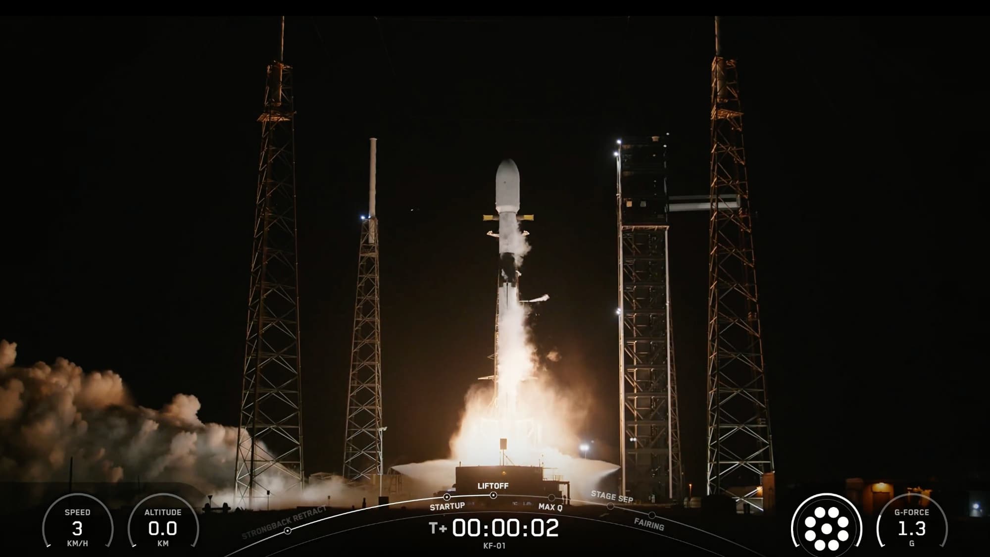 Image for SpaceX Falcon 9 Completes Fourth Flight, Launches 26 Starlink Satellites from California
