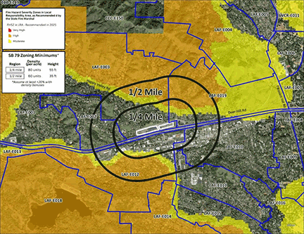 Image for California's SB79 Advances, Mandating Up to 120 Units Per Acre Near Major Transit Stops