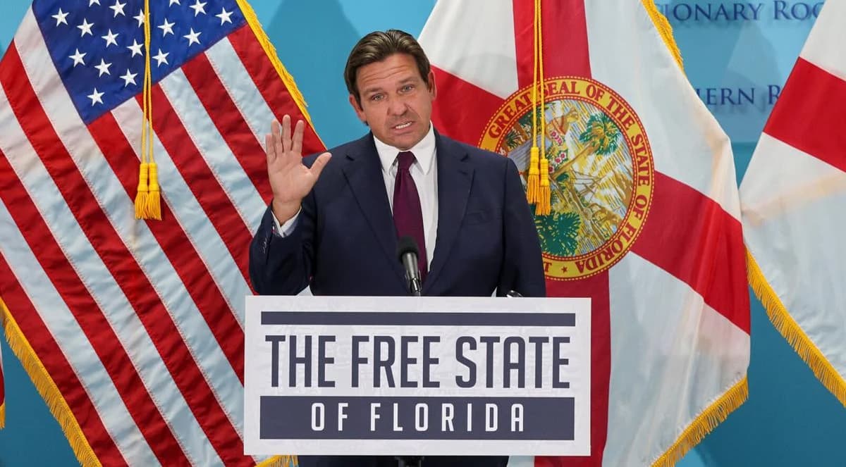 Image for Florida Governor DeSantis Vetoes Nearly $6 Million in State Funding for Public Broadcasting