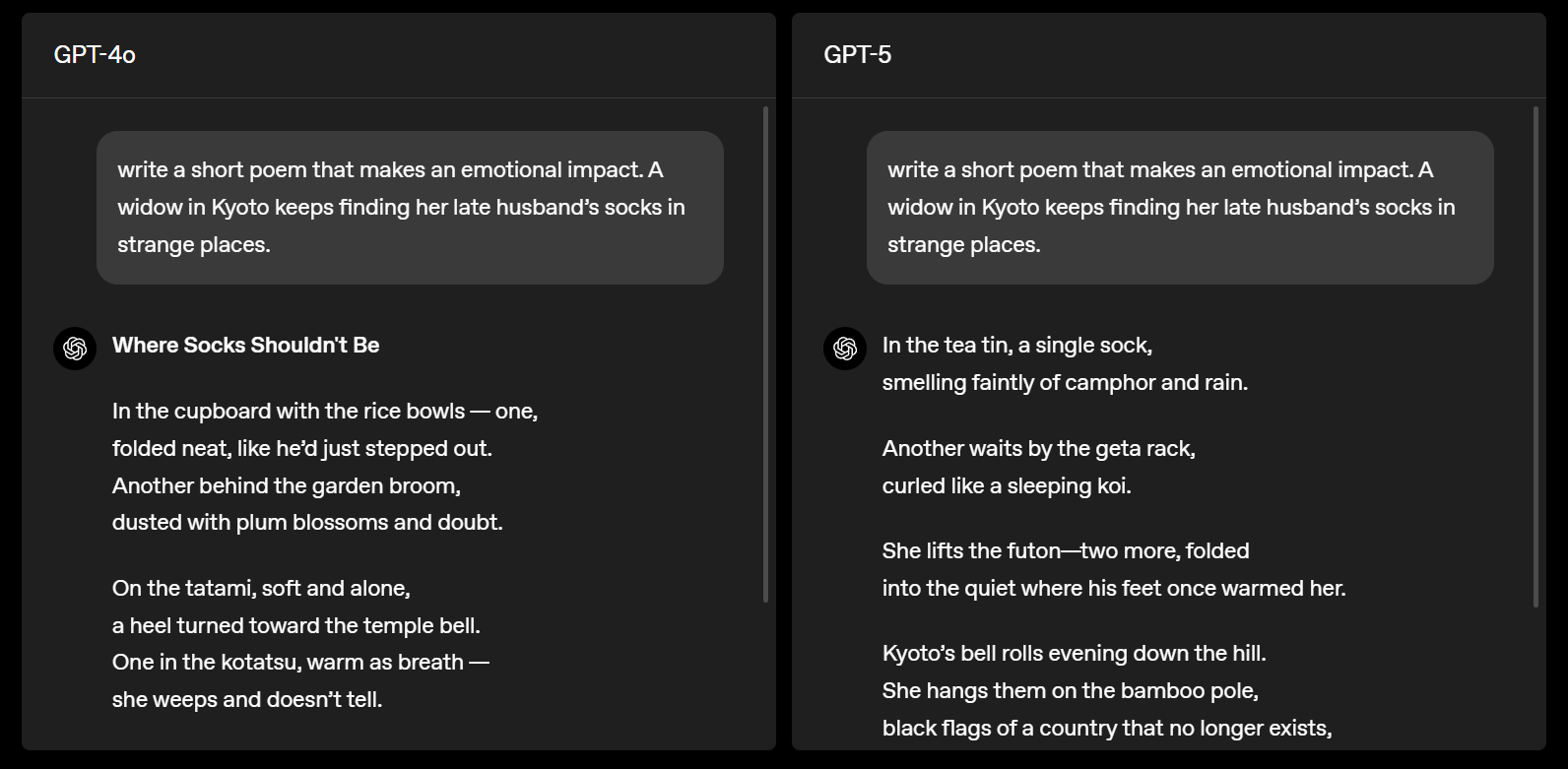 Image for GPT-5 Thinking Demonstrates Advanced Poetic Analysis, Uncovering Nuances Missed by Earlier AI Models