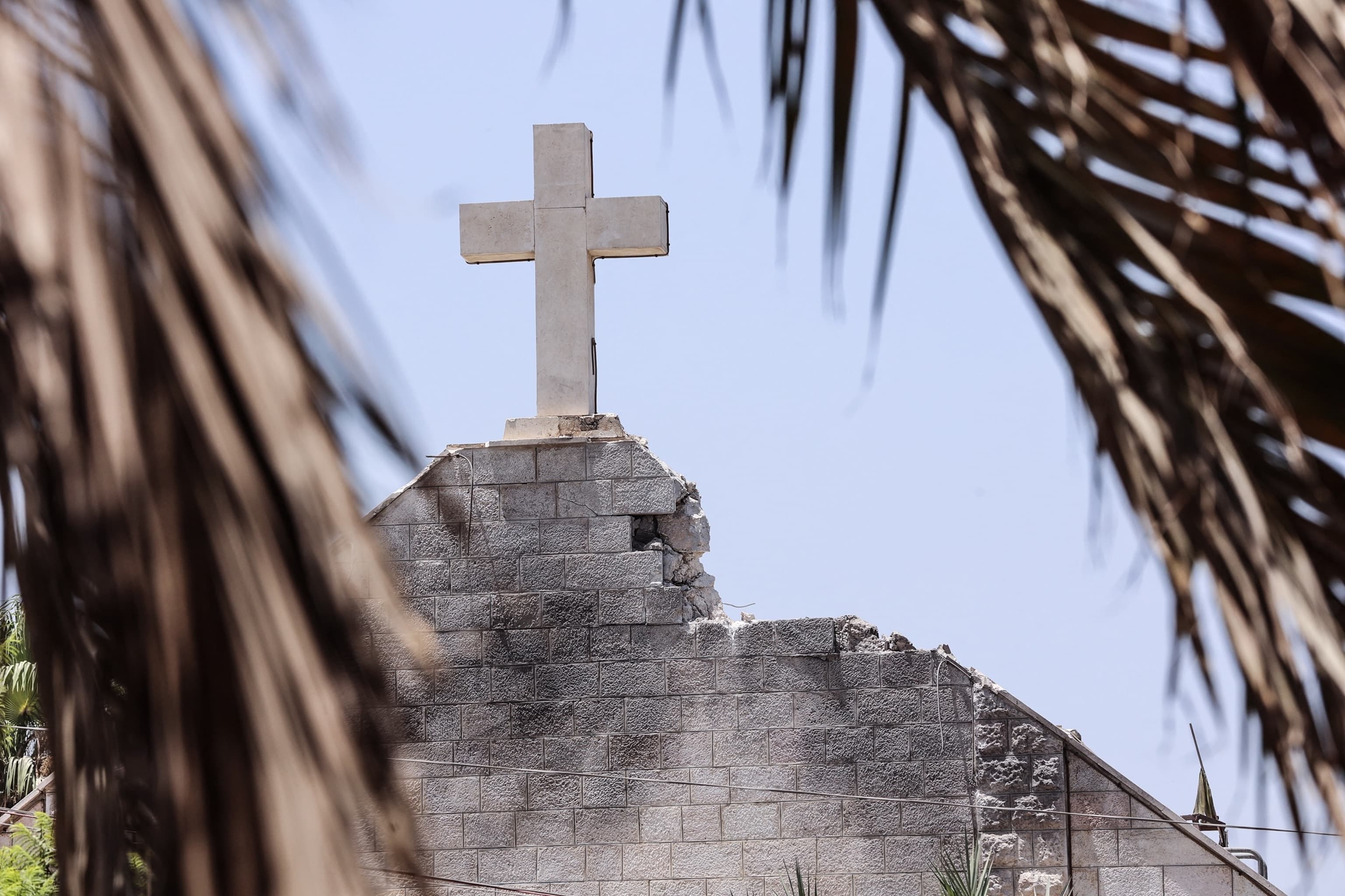 Image for Three Killed in Gaza Church Strike Amidst Netanyahu's Vows to Protect Christians