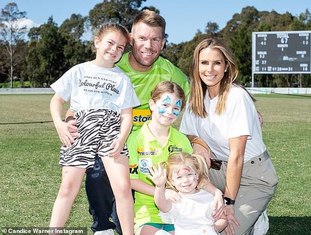 Image for From Ironwoman to Cricketer's Rock: David Warner's Steadfast Romance with Candice Warner
