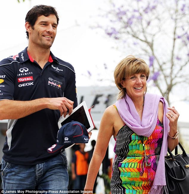 Image for From the Paddock to a Lasting Partnership: Mark Webber's Enduring Love Story with Ann Neal