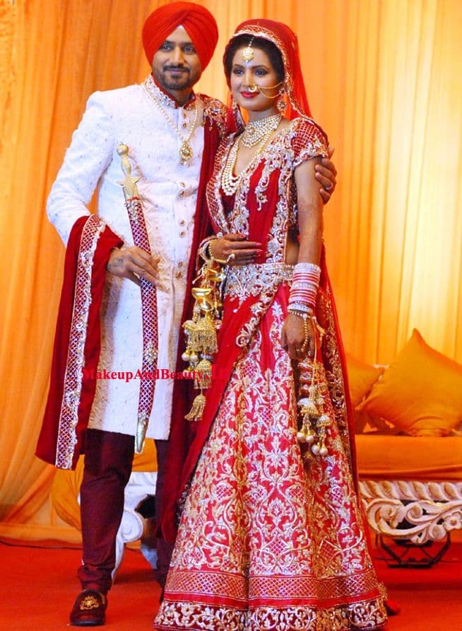 Image for From Secret Courtship to Marital Bliss: Harbhajan Singh's Enduring Love Story with Geeta Basra