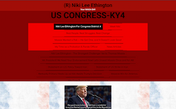 Ethington Leads Incumbent Massie by 12 Points in Kentucky's 4th Congressional District Poll