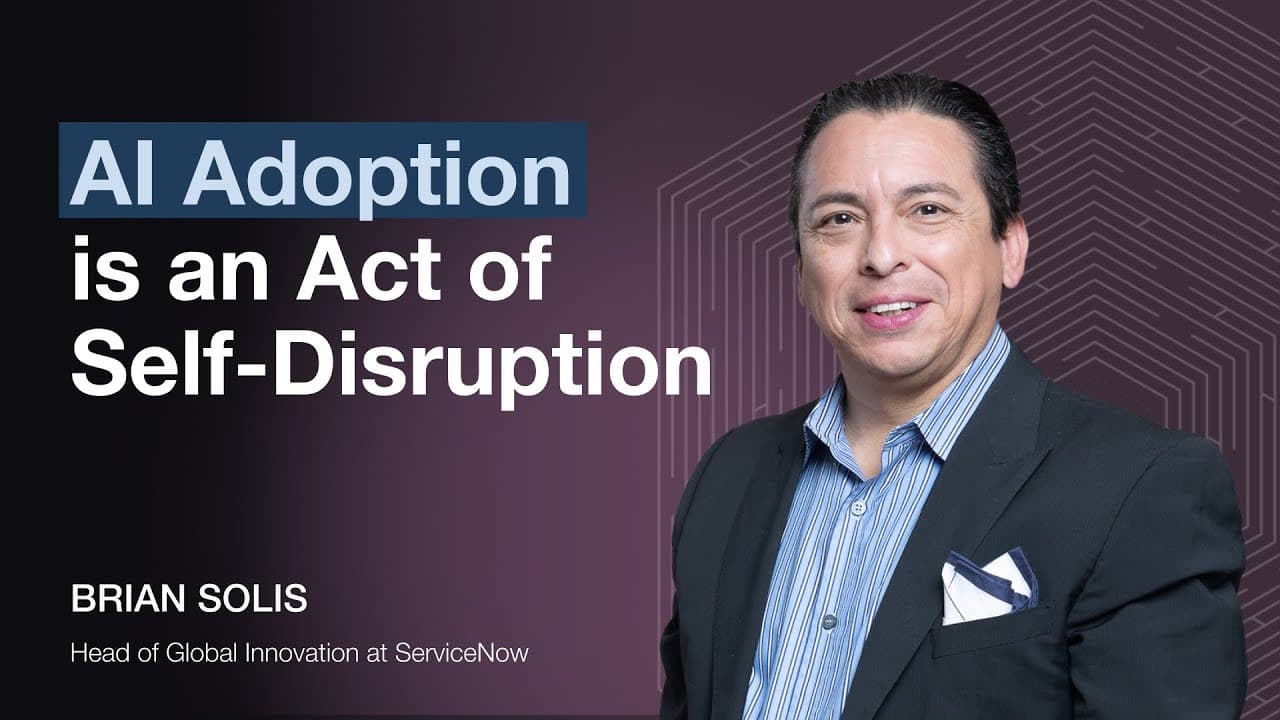 Image for Embracing Self-Disruption: A Prerequisite for Successful Enterprise AI Adoption