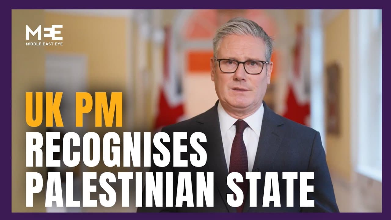 Image for UK, Canada, Australia, and Portugal Formally Recognize Palestinian State Amid Israeli Outcry