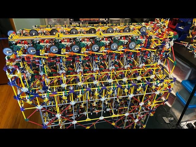 Image for Mechanical Engineering Marvel: K'nex Enthusiast Builds Functioning 8-Bit Computer ALU