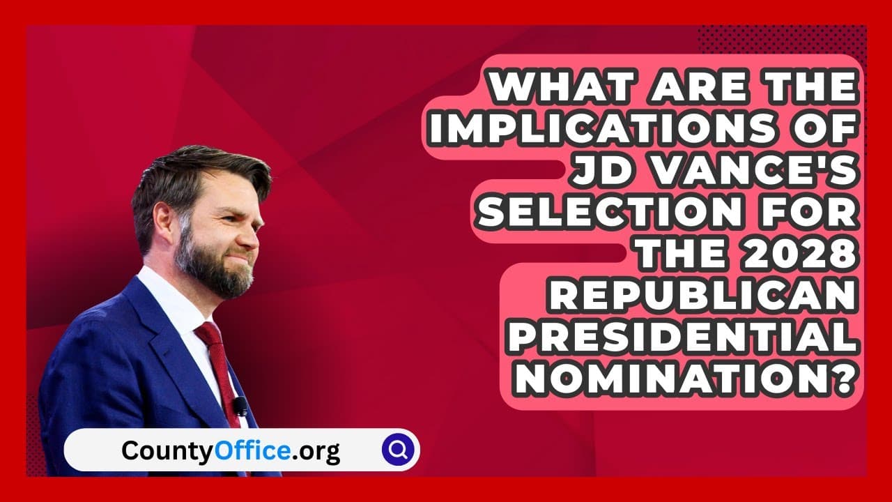 Image for JD Vance Holds 56% Probability as 2028 Republican Nominee, According to Polymarket Odds