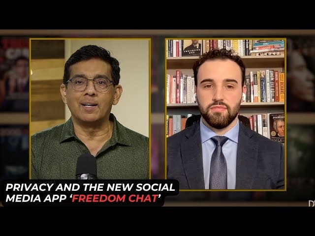 Image for Freedom Chat Emerges as a Private Social Media Alternative, Endorsed by Dinesh D'Souza