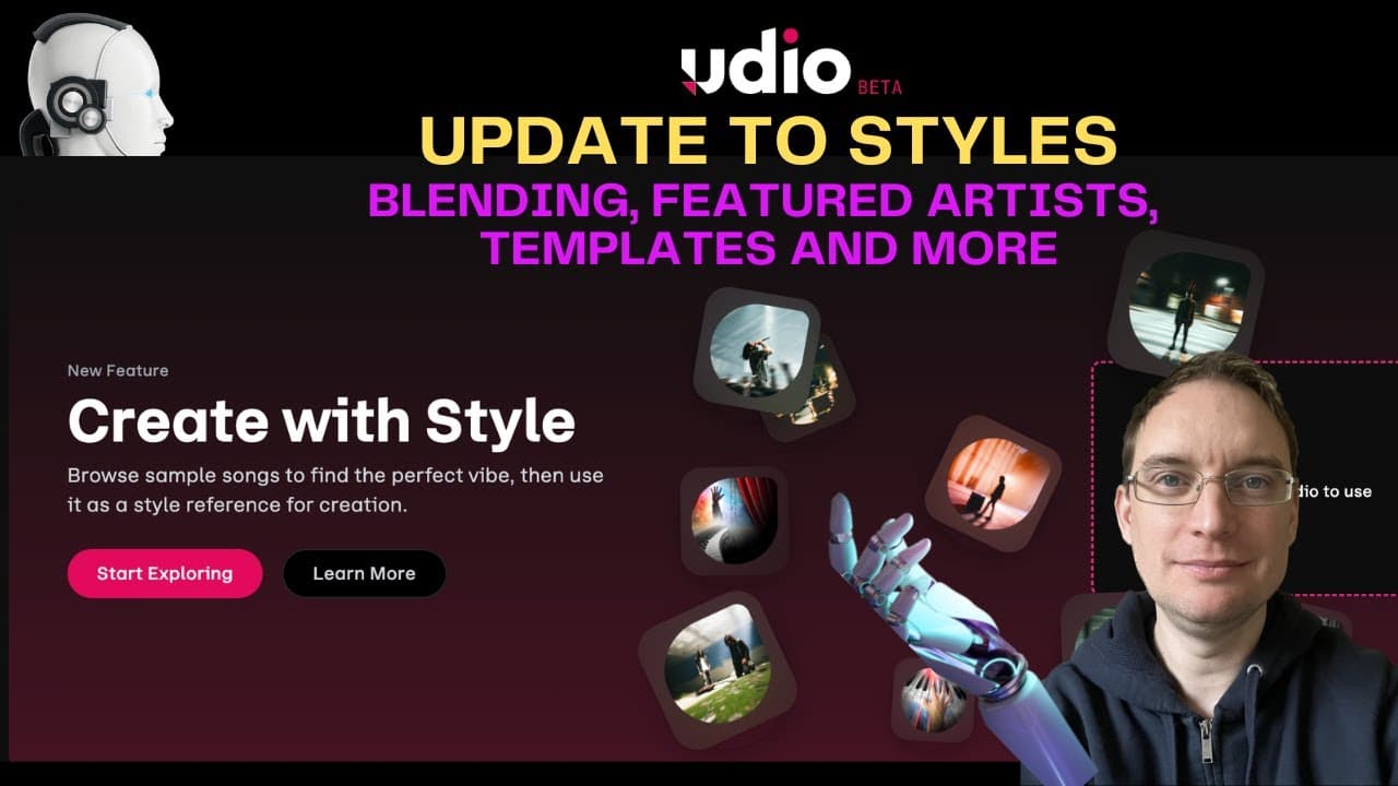 Image for Udio's AI Music 'Styles' Feature Debuts March 31 for Pro Subscribers