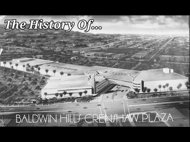 Image for Baldwin Hills Crenshaw Plaza Opened in 1947 as a Pioneering Automobile-Centric Retail Hub