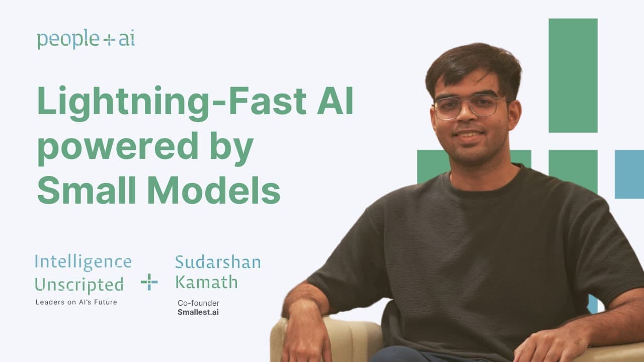 Image for Sudarshan Kamath (Smallest.ai)