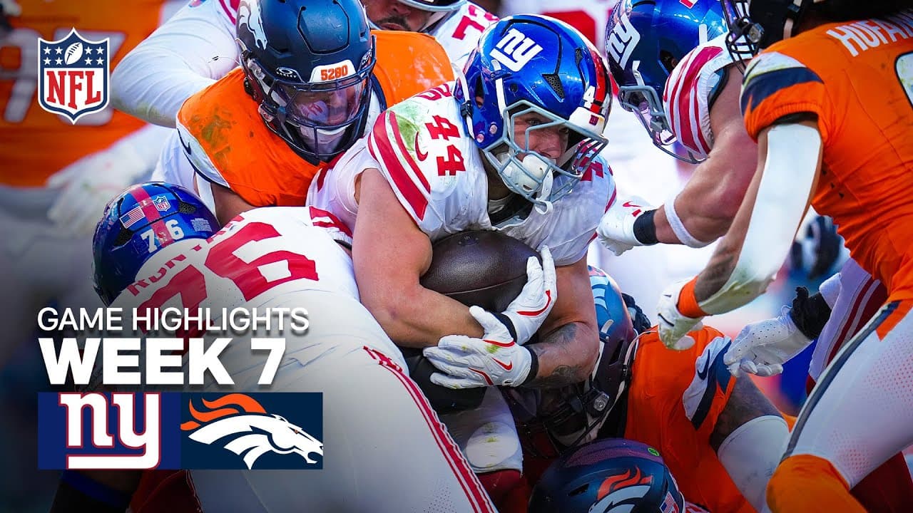 Image for Giants Suffer Historic 1,602-Game Streak-Breaking Collapse Against Broncos