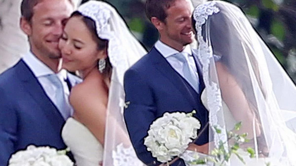 Image for From Childhood Sweetheart Louise Griffiths to Wife Brittny Ward: Jenson Button's Enduring Love Story