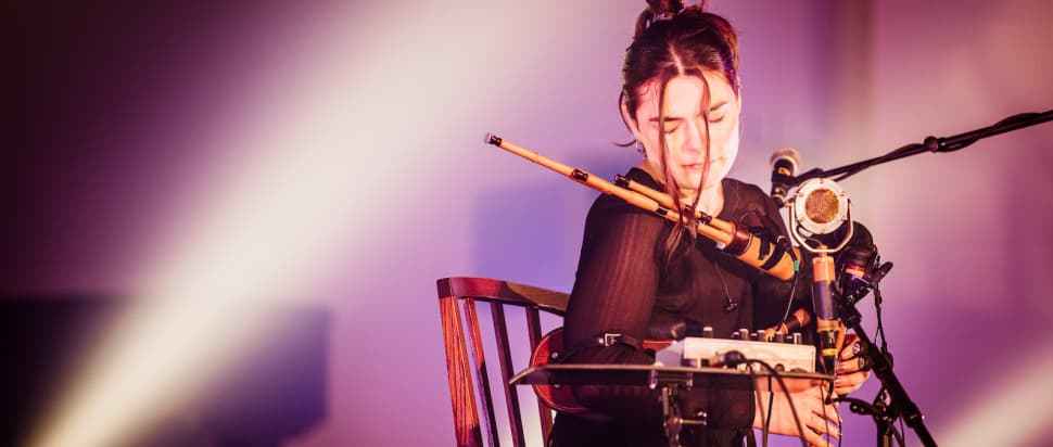 Image for Brìghde Chaimbeul Redraws Musical Boundaries with Caroline Polachek and Dior Collaborations