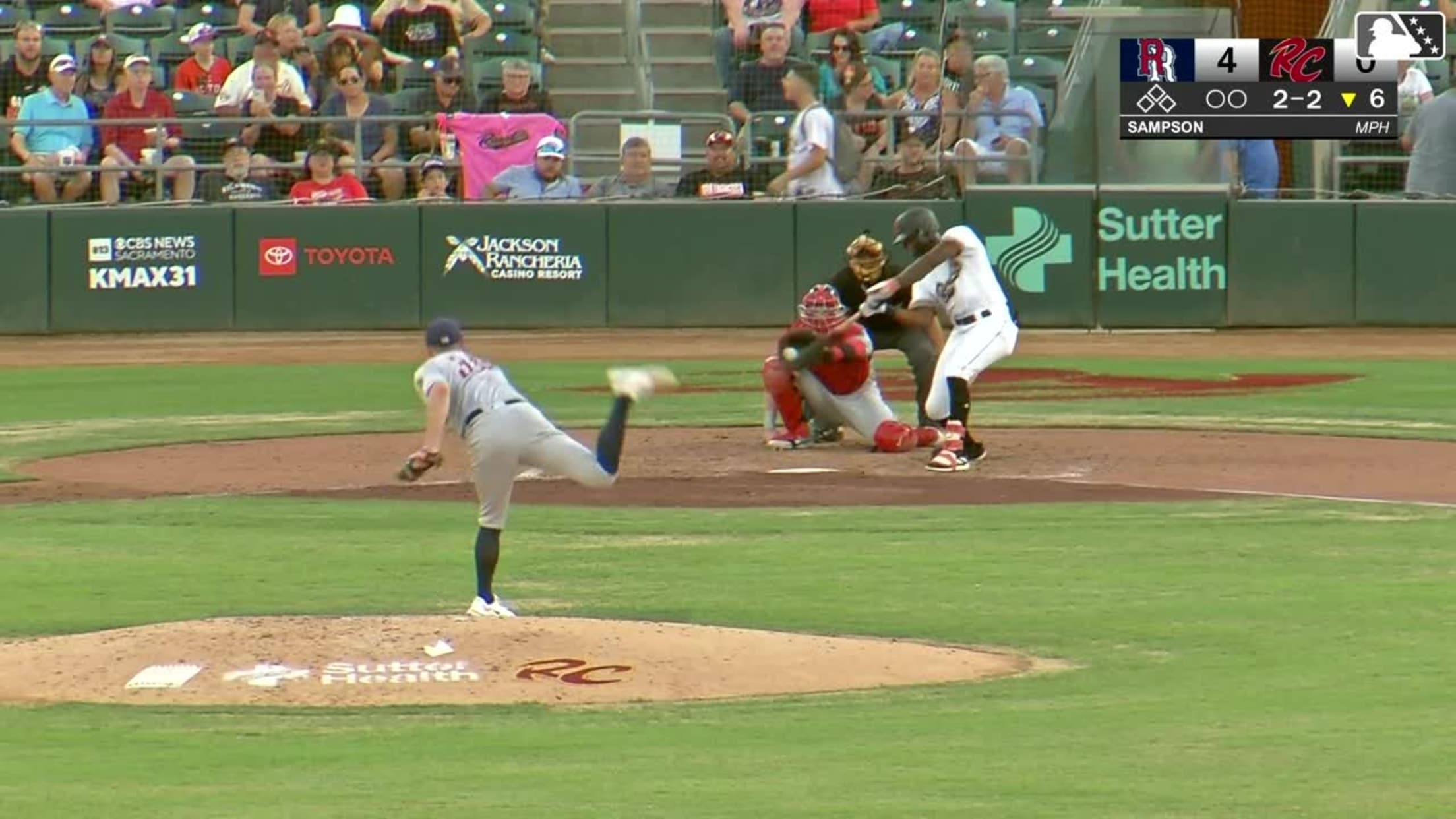 Image for Sacramento River Cats' Eight-Game Winning Streak Ends
