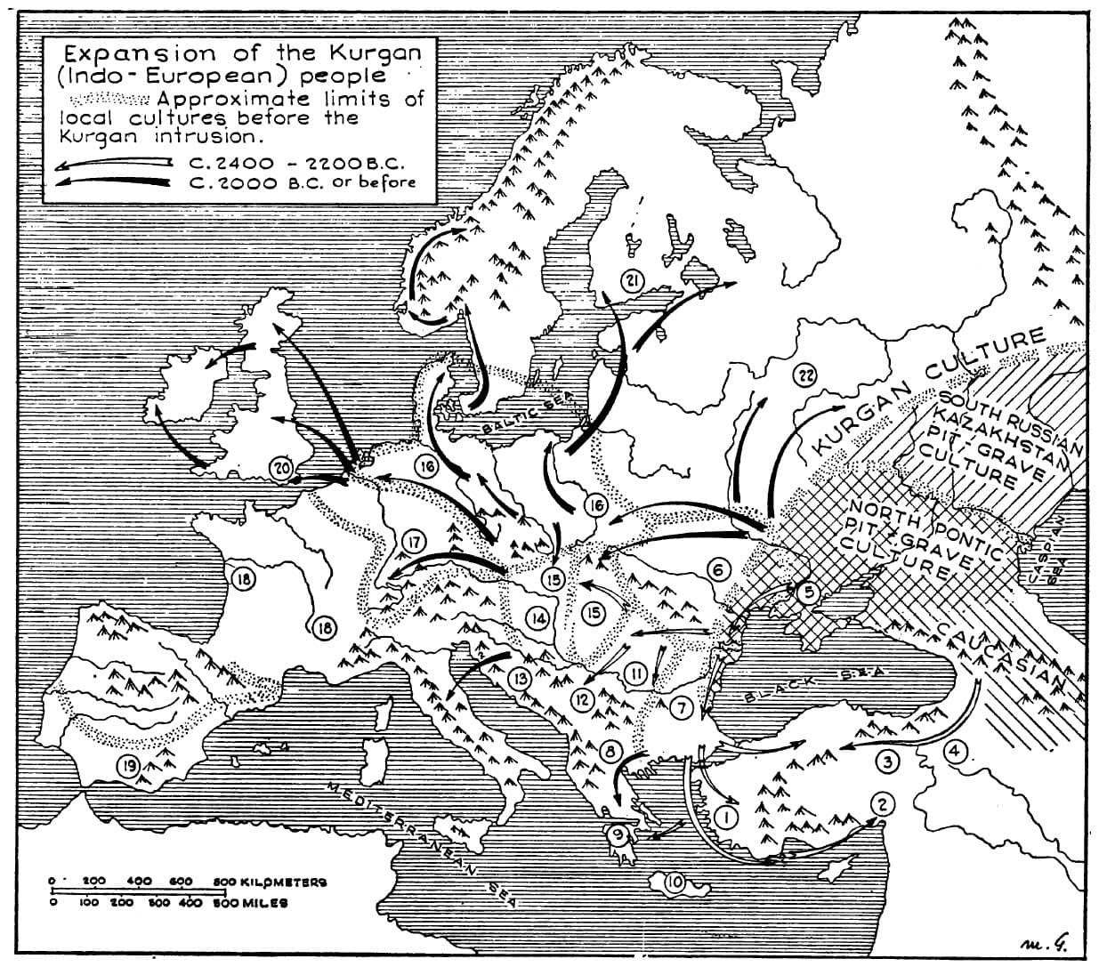 Image for Genetic Data Reveals Significant Ancestry Shift, Strongly Vindicating Marija Gimbutas' Kurgan Hypothesis