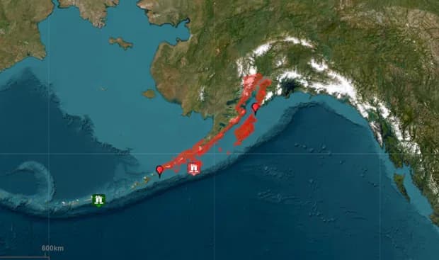 Image for No Tsunami Danger for California Coast After 7.3 Magnitude Alaska Earthquake