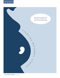 Image for UCLA Study Reveals Early Adrenal Maturation in First-Born Daughters Linked to Prenatal Maternal Stress