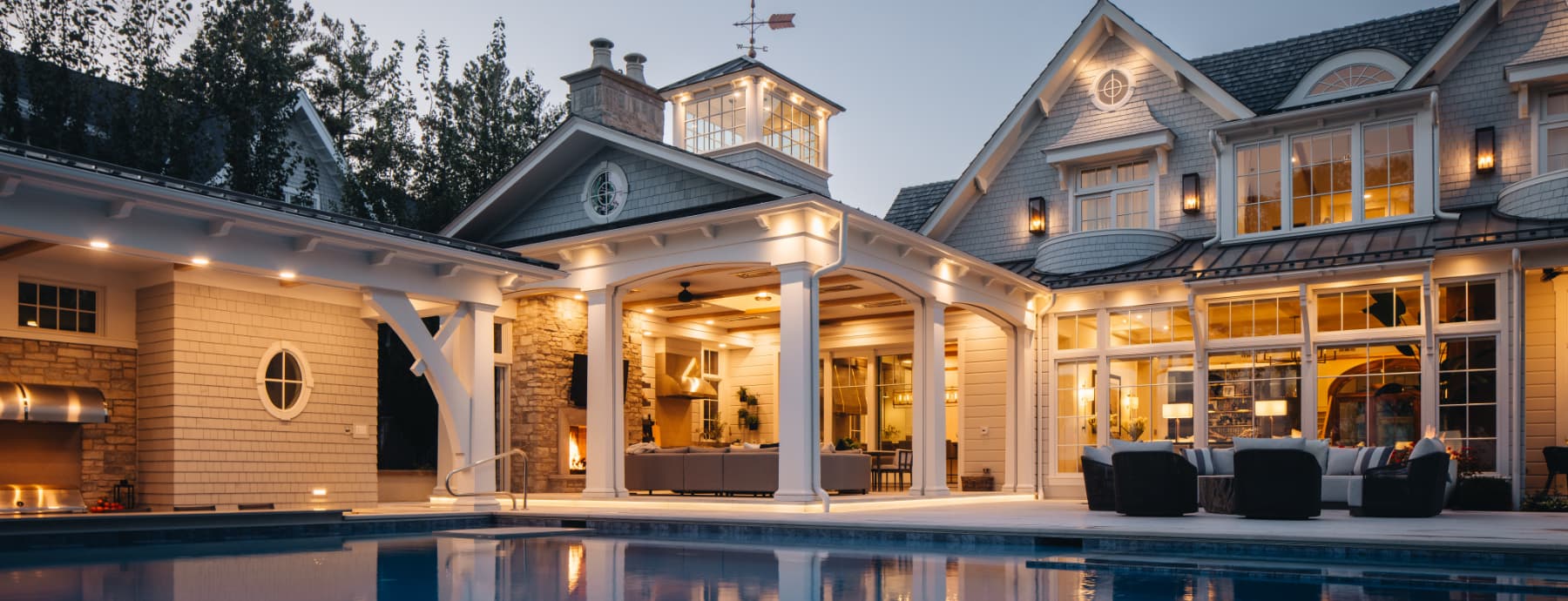 Image for Wealthy Homeowners Increasingly Embrace Dual Indoor and Outdoor Pool Designs