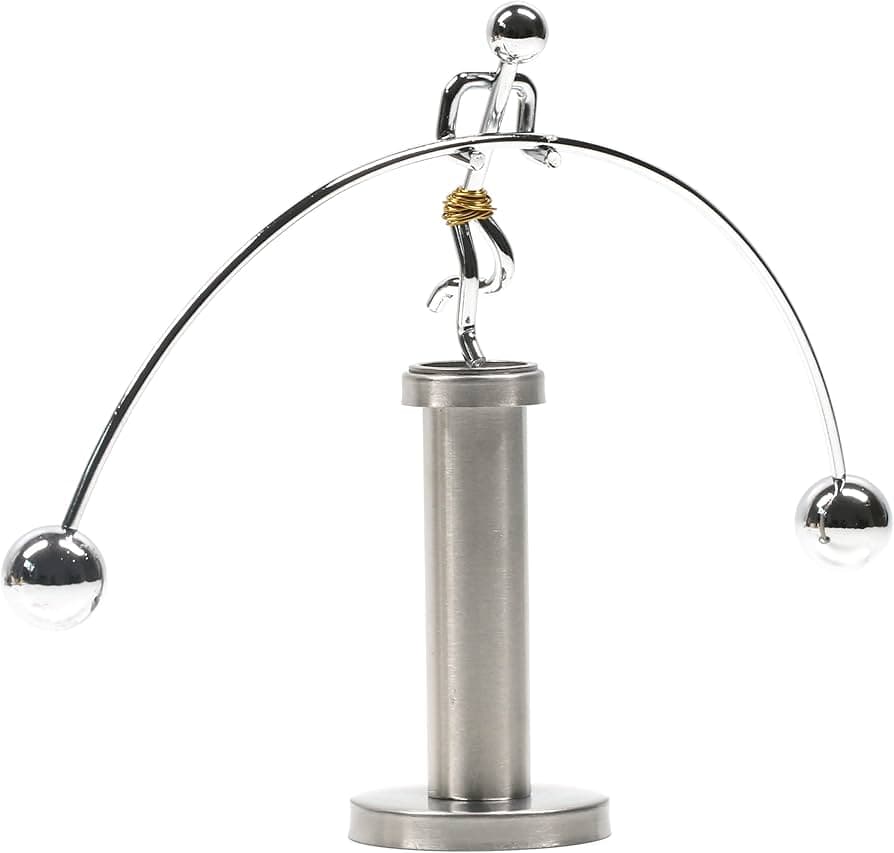 Image for The Ingenious Physics Behind Balancing Toys Revealed