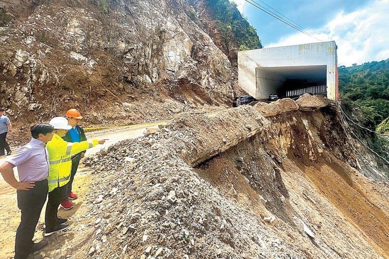 Image for P264 Million Kennon Road Rock Shed Under Scrutiny Amidst Landslide, Officials Assert Efficacy