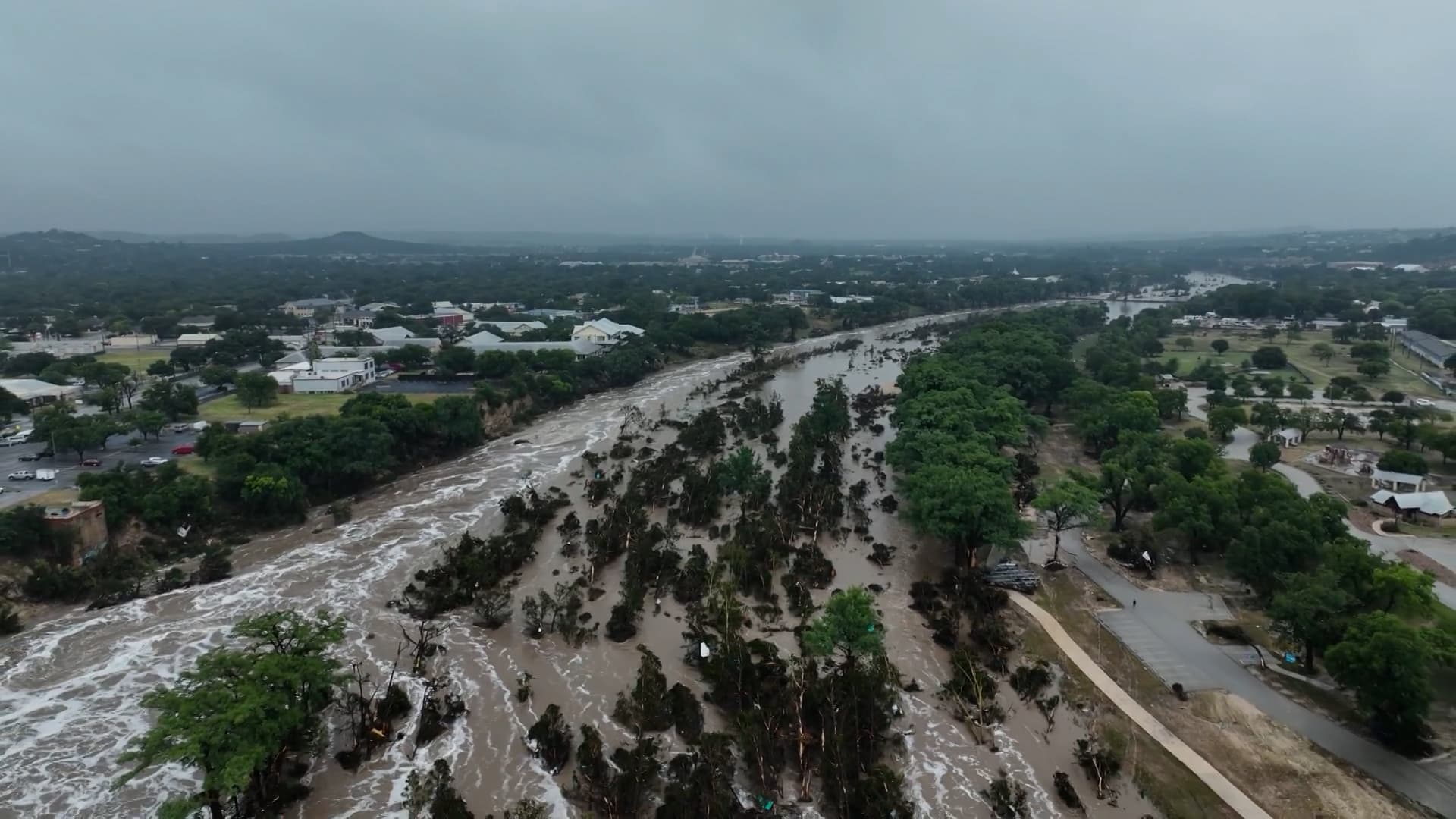 Image for Trump Administration's Rapid Disaster Aid Praised by Governor Abbott as Texas Flood Deaths Exceed 120