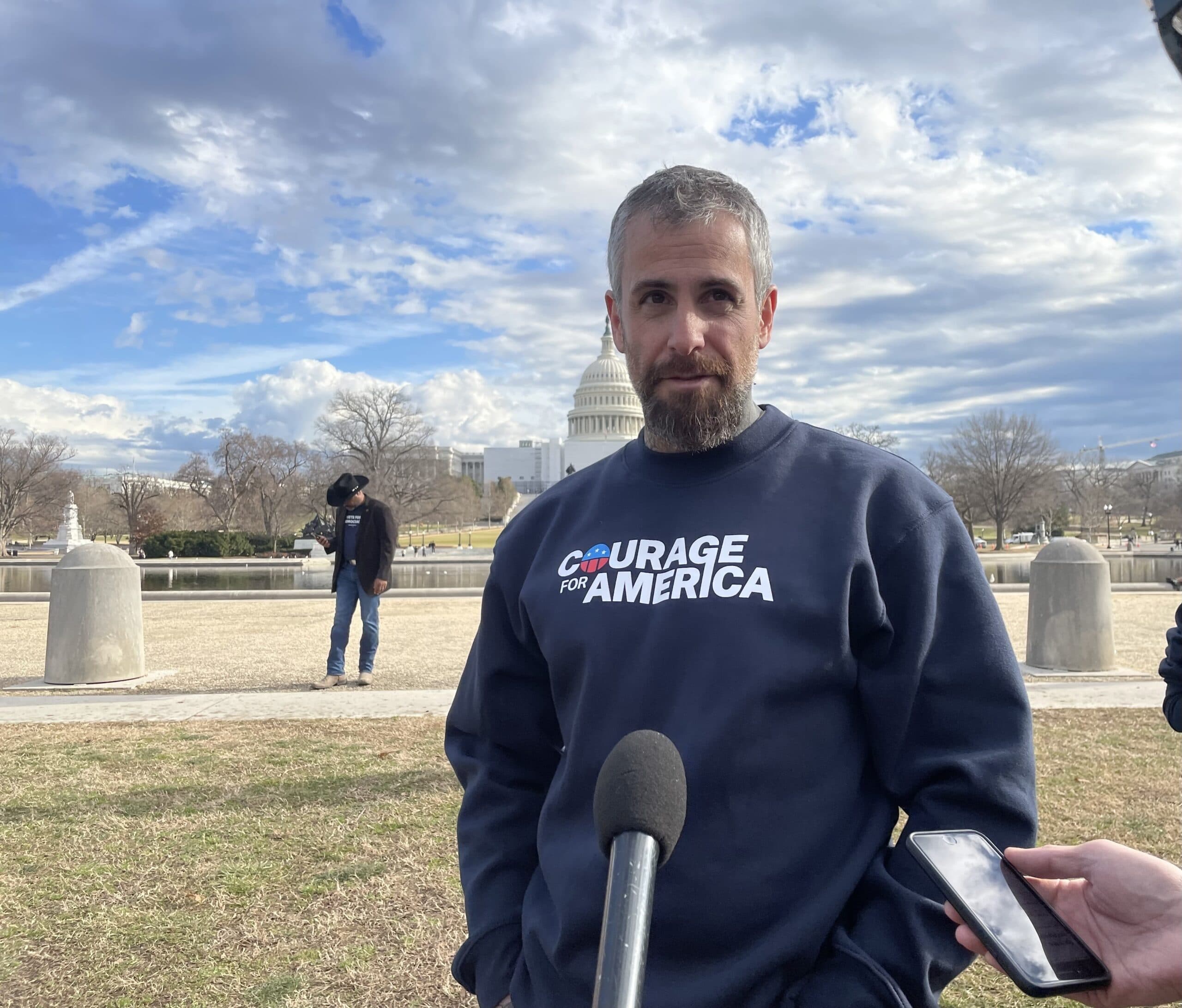 Image for Michael Fanone-Led Campaign Demands Transparency from Masked Federal Officers
