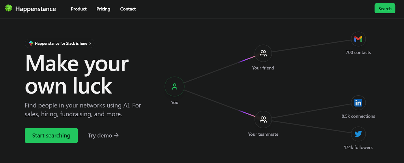 Image for Happenstance AI Launches New 'Research A Person' Tool for Enhanced Professional Profiling