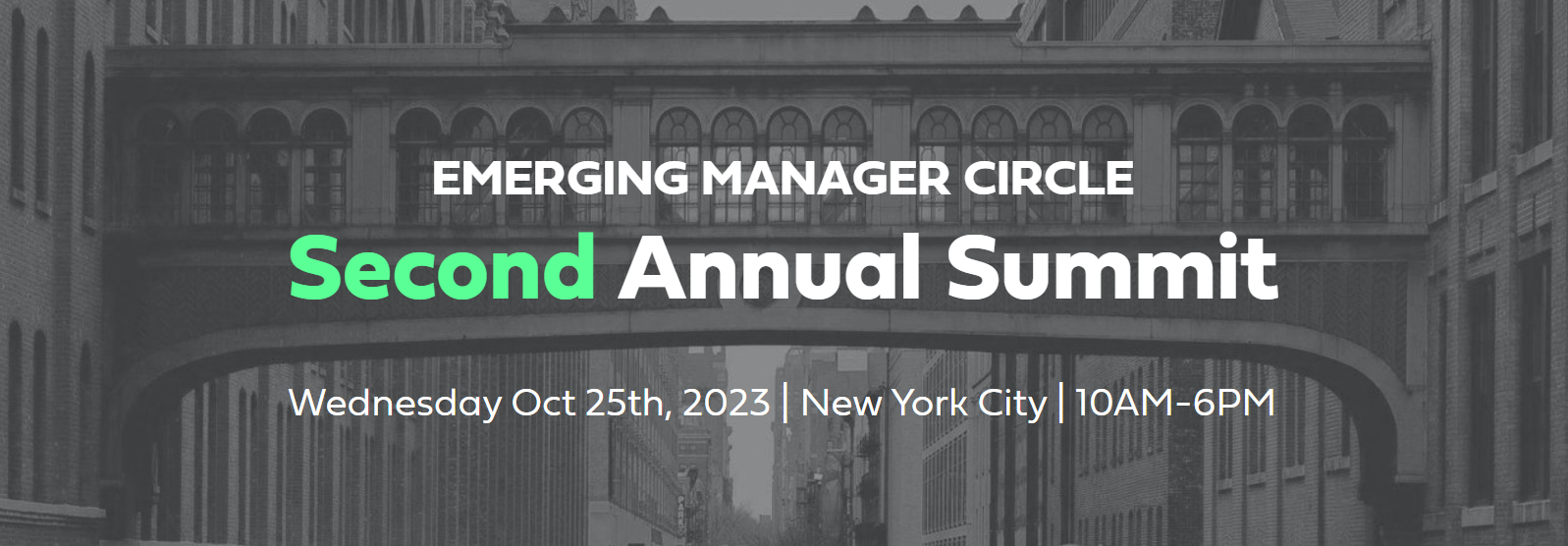 Image for 4th Annual Emerging Manager Circle Summit Gathers Venture Capital's Rising Stars