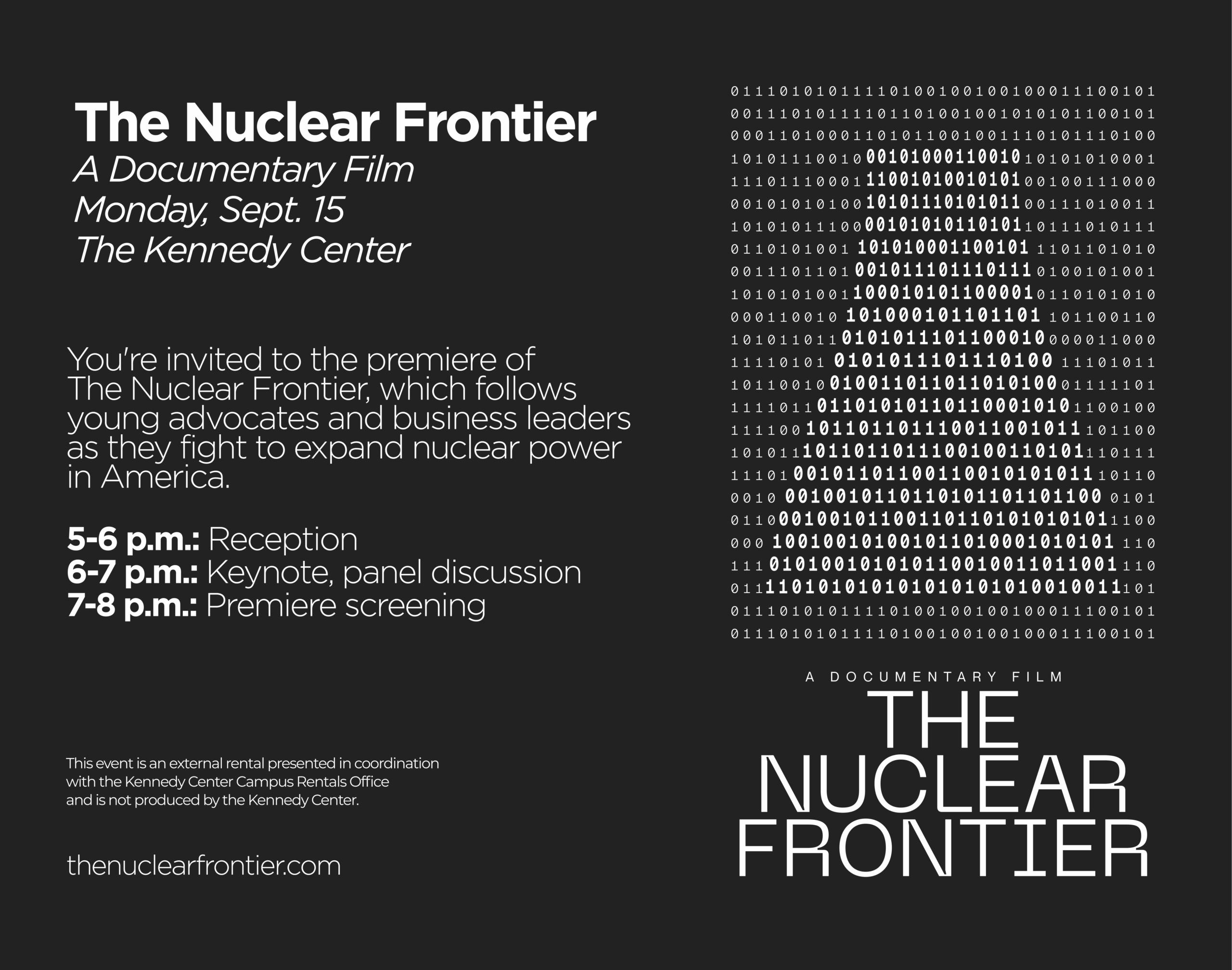 Image for US Faces Nuclear Power Gap with China, Experts Push for Reindustrialization at Kennedy Center Premiere