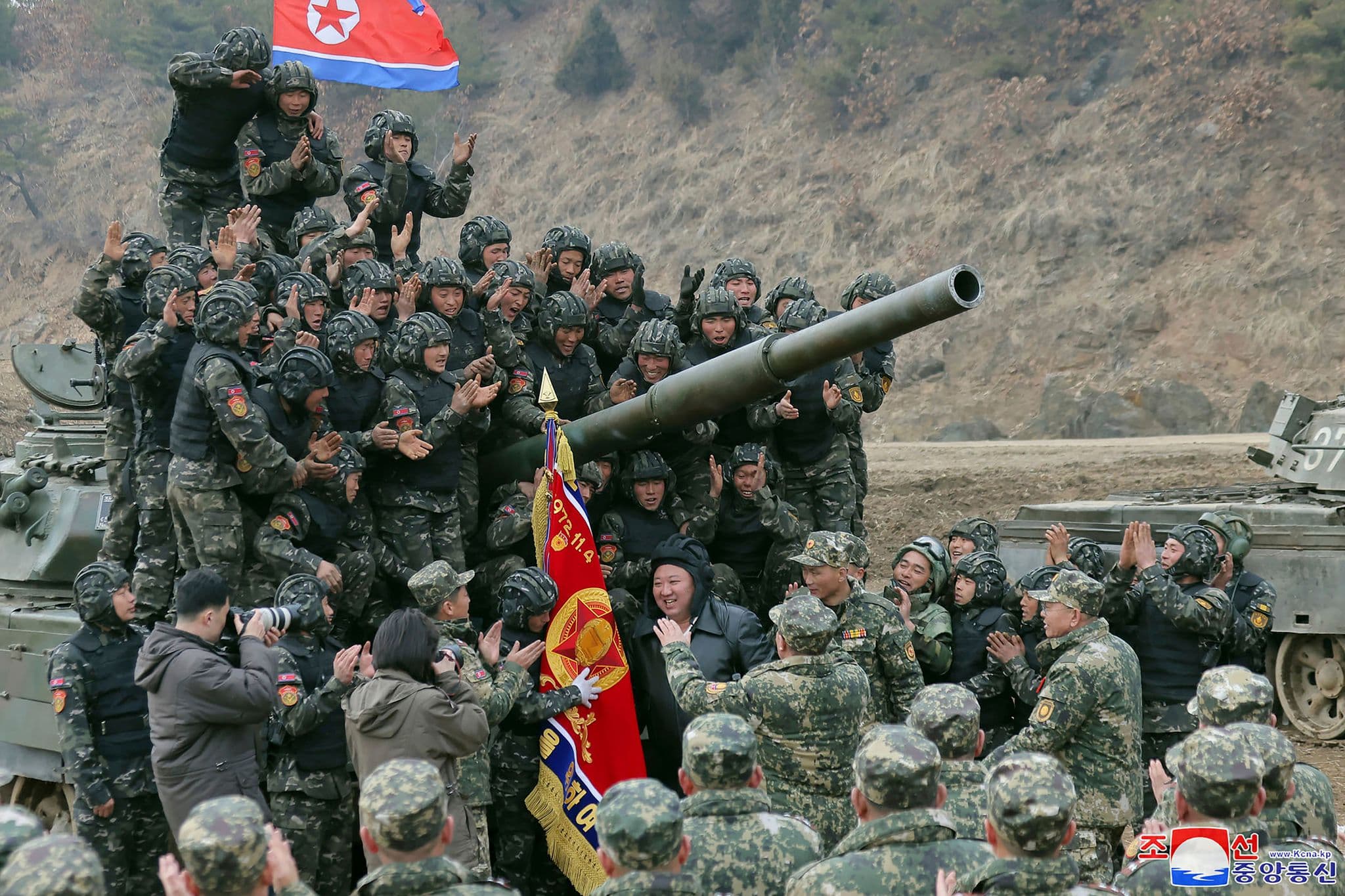 Image for North Korean State TV Airs First Combat Footage of Troops in Ukraine's Kursk Region