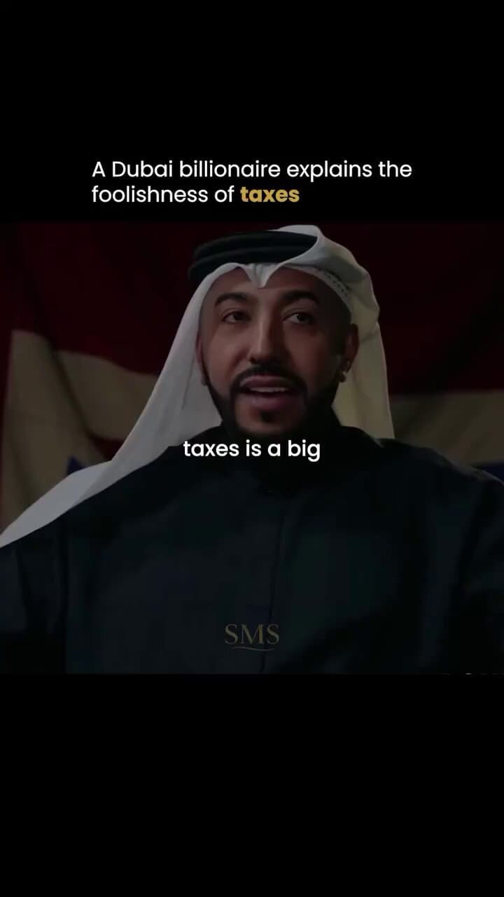 Image for Dubai's 0% Income Tax Model Underlines Billionaire's Controversial 'Stupid Americans' Remark