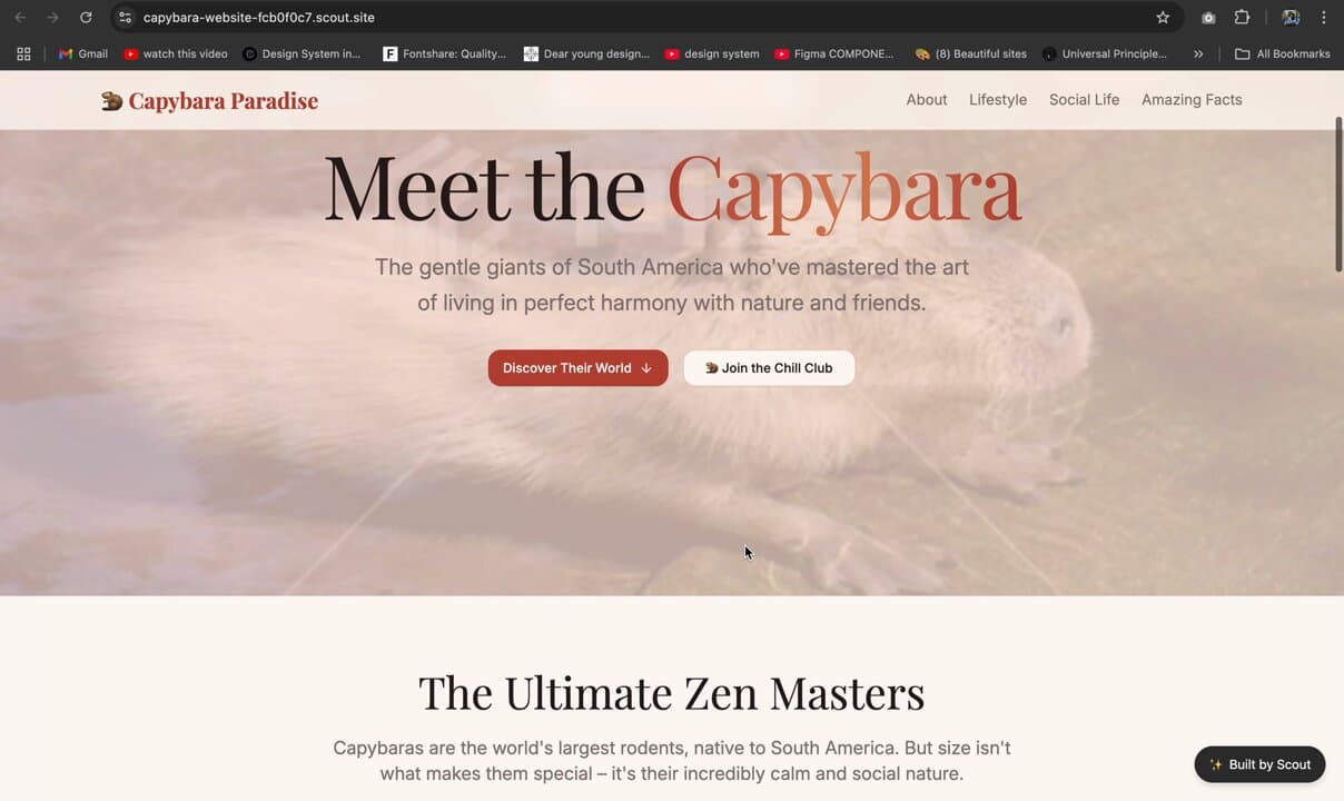 Image for Scout.new AI Builder Delivers Micro-interaction Rich Websites in Just Two Minutes, User Claims