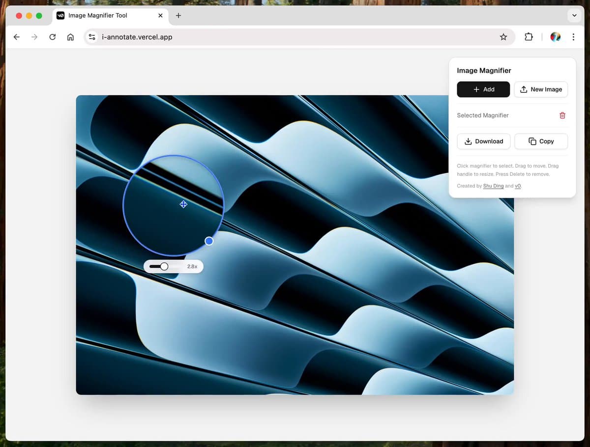 Image for Vercel's v0 Platform Enables 20-Minute Development of Image Magnifier Tool