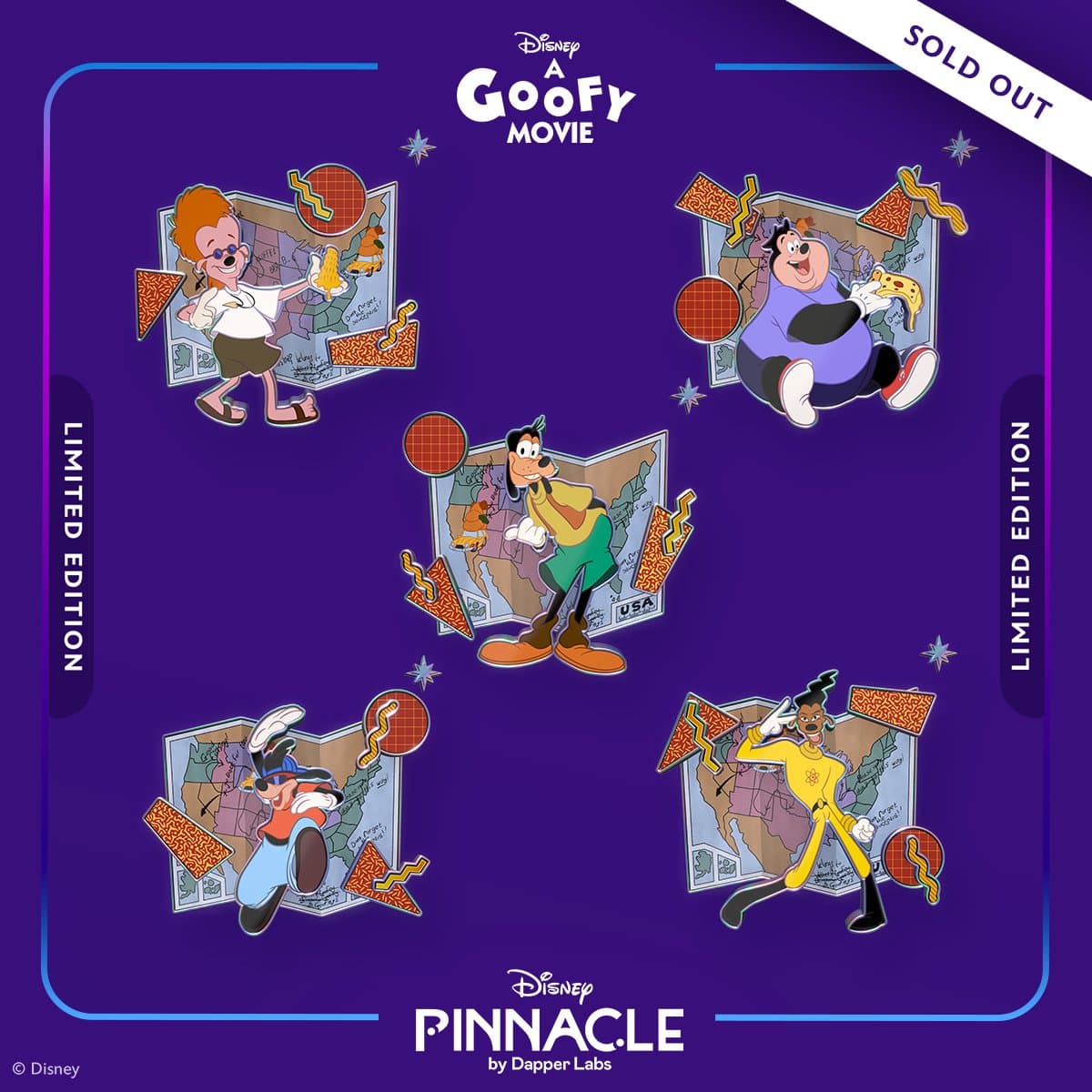 Image for Disney Pinnacle's 'A Goofy Movie' Limited Edition Drop Sells Out in 17 Minutes Amidst 30th Anniversary Celebration